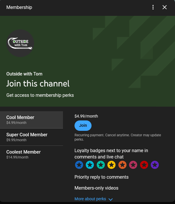 Support with Membership (Bonus Content)